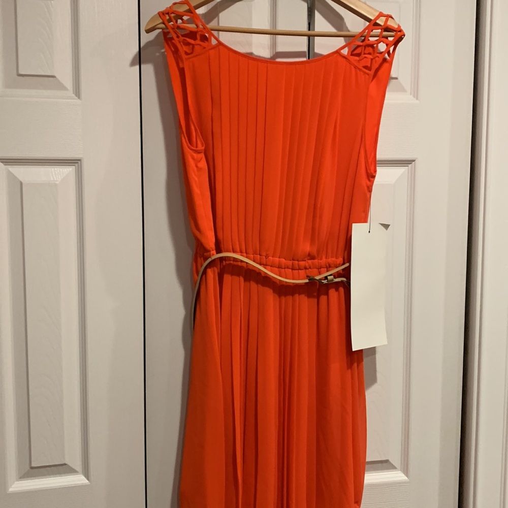 Orange dress